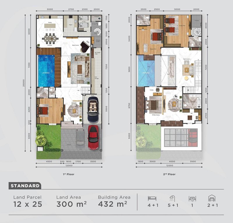 matera residence tipe l12